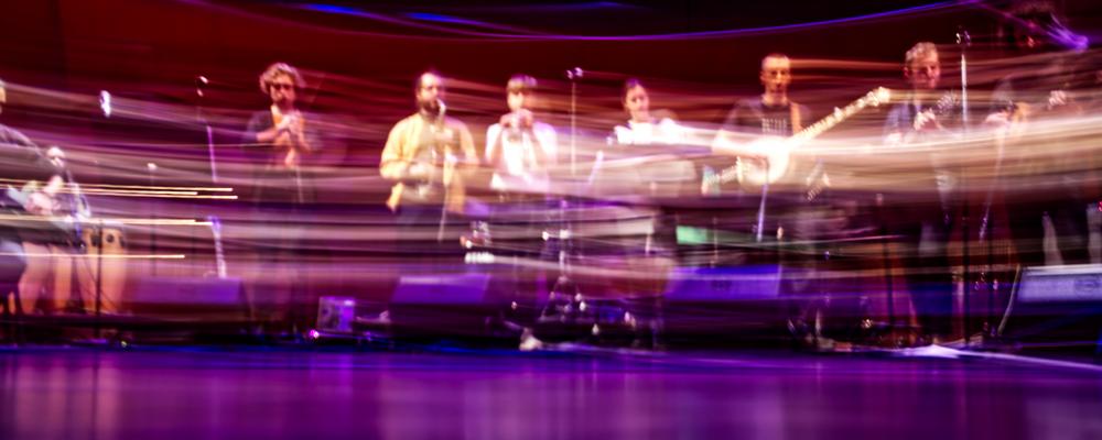 blurry musicians